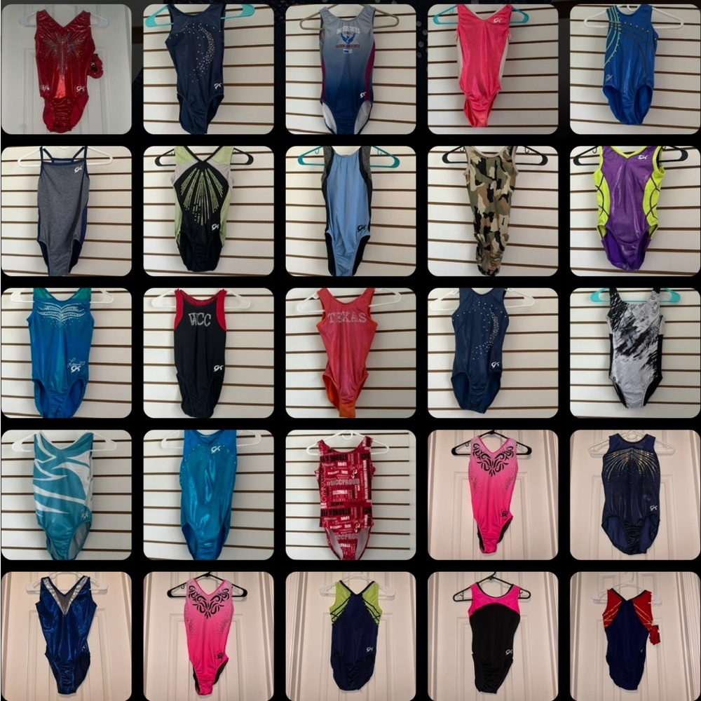 GK Elite Leotards - Size CM-AM